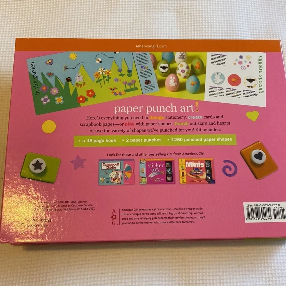 American Girl Paper Punch Art kit